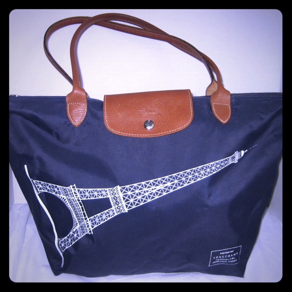 Longchamp Eiffel Tower large bag